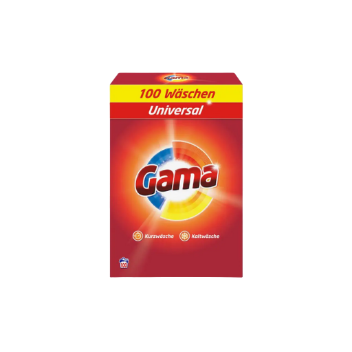 Gama Vollwaschmittel Pulver - Universal ( 1.08 kg - 7.8 kg )