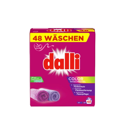 Dalli Colorwaschmittel Pulver – ( 3.12 kg )