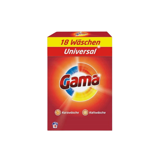 Gama Vollwaschmittel Pulver - Universal ( 1.08 kg - 7.8 kg )