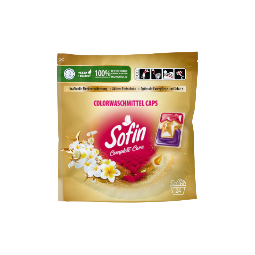 Sofin - Colorwaschmittel - Caps ( 24 Stk. )