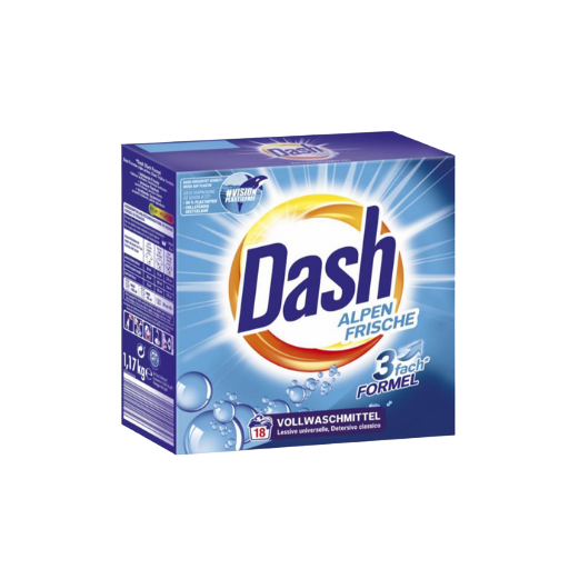Dash Vollwaschmittel Pulver - Alpenfrische ( 1.17 kg - 6 kg )