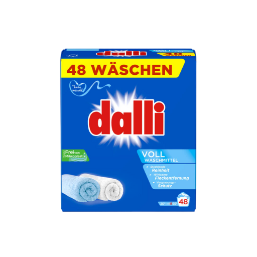Dalli Vollwaschmittel – Pulver ( 1.04 kg - 6 kg )