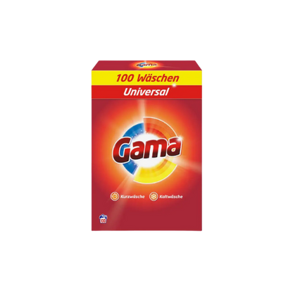 Gama Vollwaschmittel Pulver - Universal ( 1.08 kg - 7.8 kg )