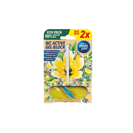 Ambi Pur Block Duftspüler – Citrus & Jasmin DUO