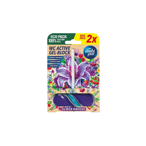 Ambi Pur Block Duftspüler – Wild Hibiscus DUO