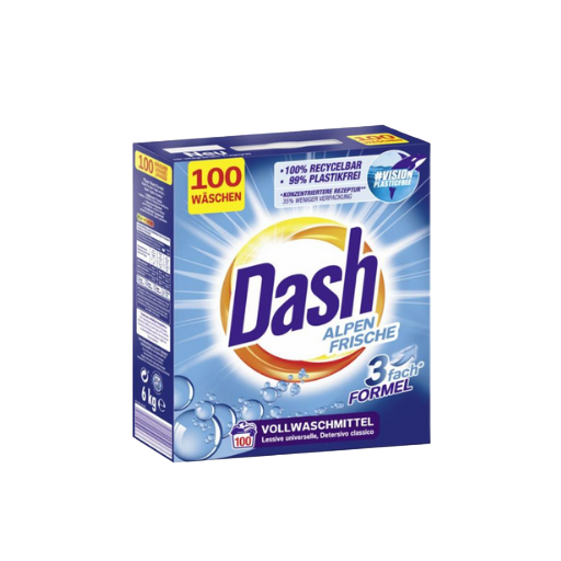 Dash Vollwaschmittel Pulver - Alpenfrische ( 1.17 kg - 6 kg )